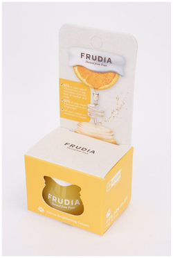 Frudia Citrus Brightening Cream Осветляющий крем для лица с экстрактом цедры мандарина, 10 мл
