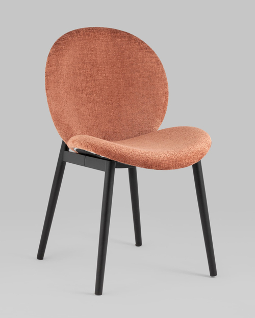 Стул Эллиот ткань альпака терракотовый 2 шт.