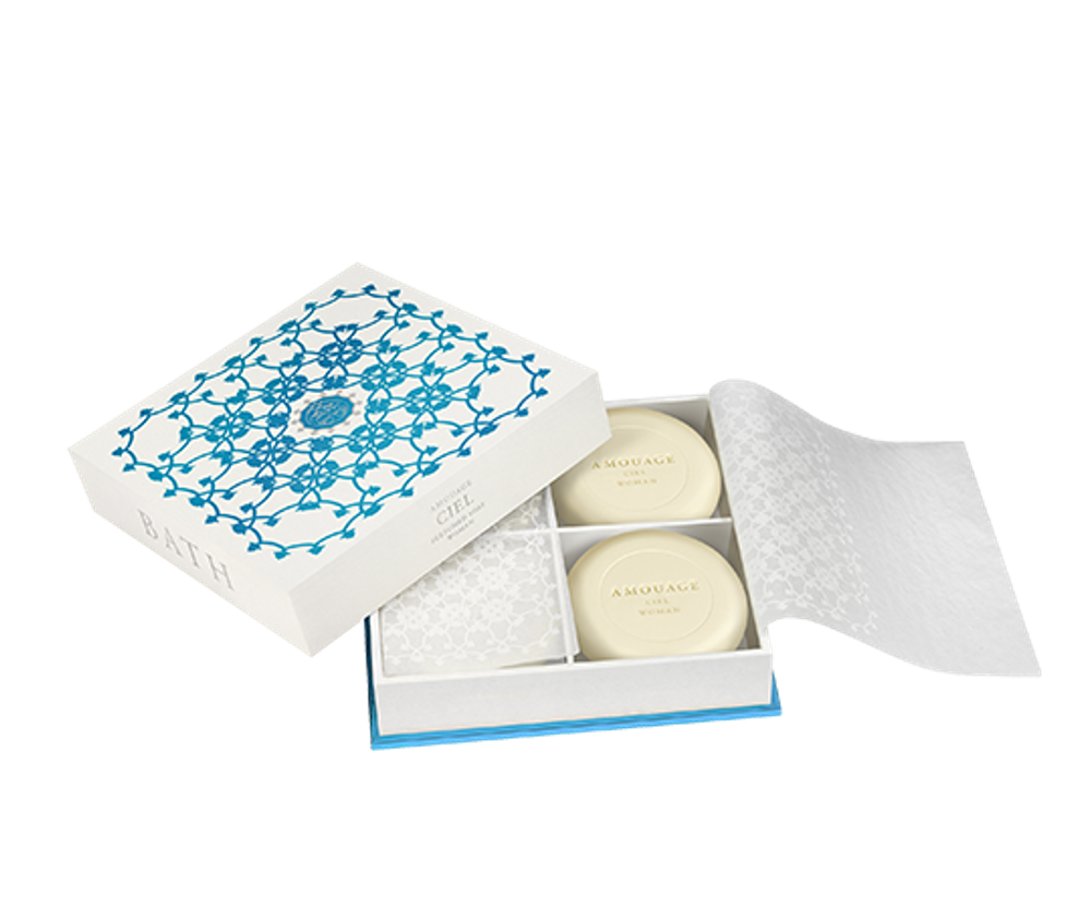 Amouage Ciel Woman soap 4x50гр