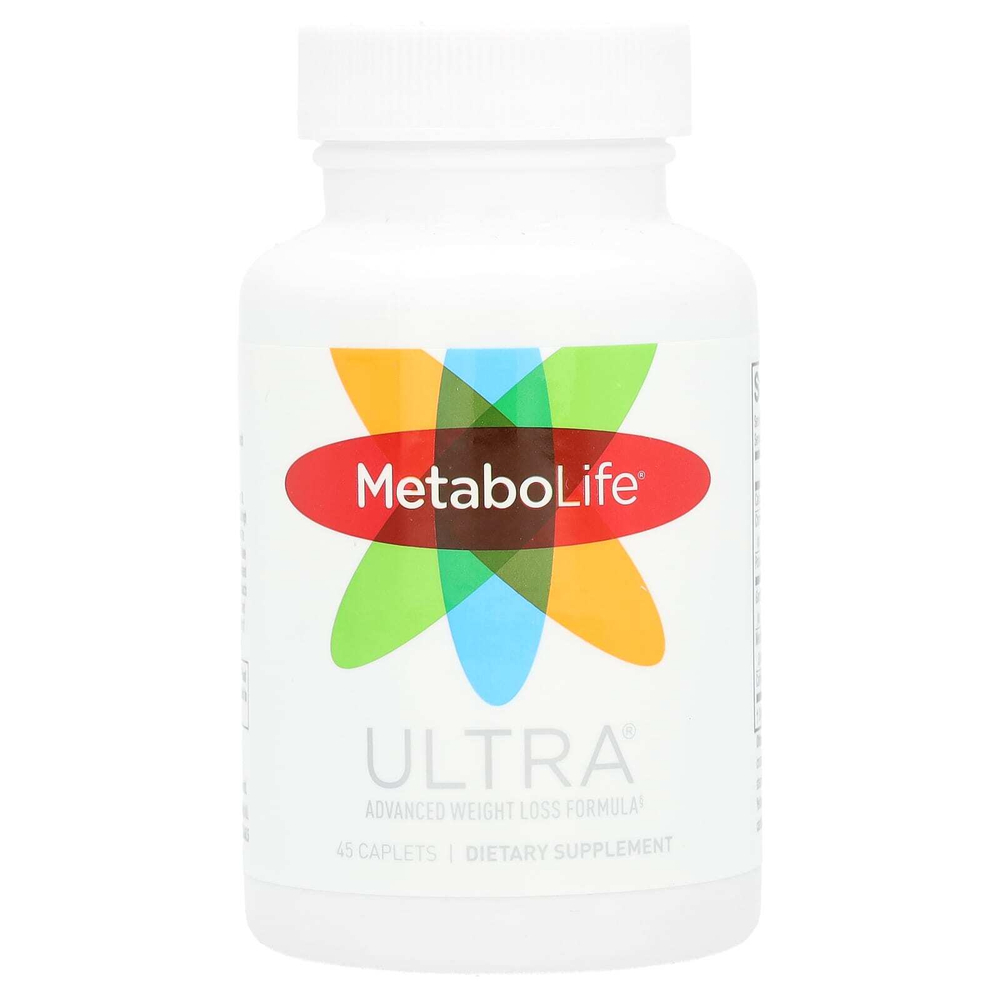 Metabolife, ультраусовершенствованная формула для снижения веса, 45 капсул