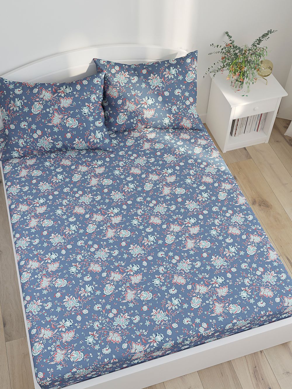 Простынь на резинке Сказка "Фантазия" 180х200 см, перкаль