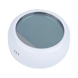 USN-A502 TS-WF WHITE Умный датчик температуры и влажности Wi-Fi. с экраном. на батарейках AAAx2 н-к адаптер 5V н-к. Звуковое+PUSH оповещение. Накладной. Белый. Приложение UnielSmart. TM Uniel
