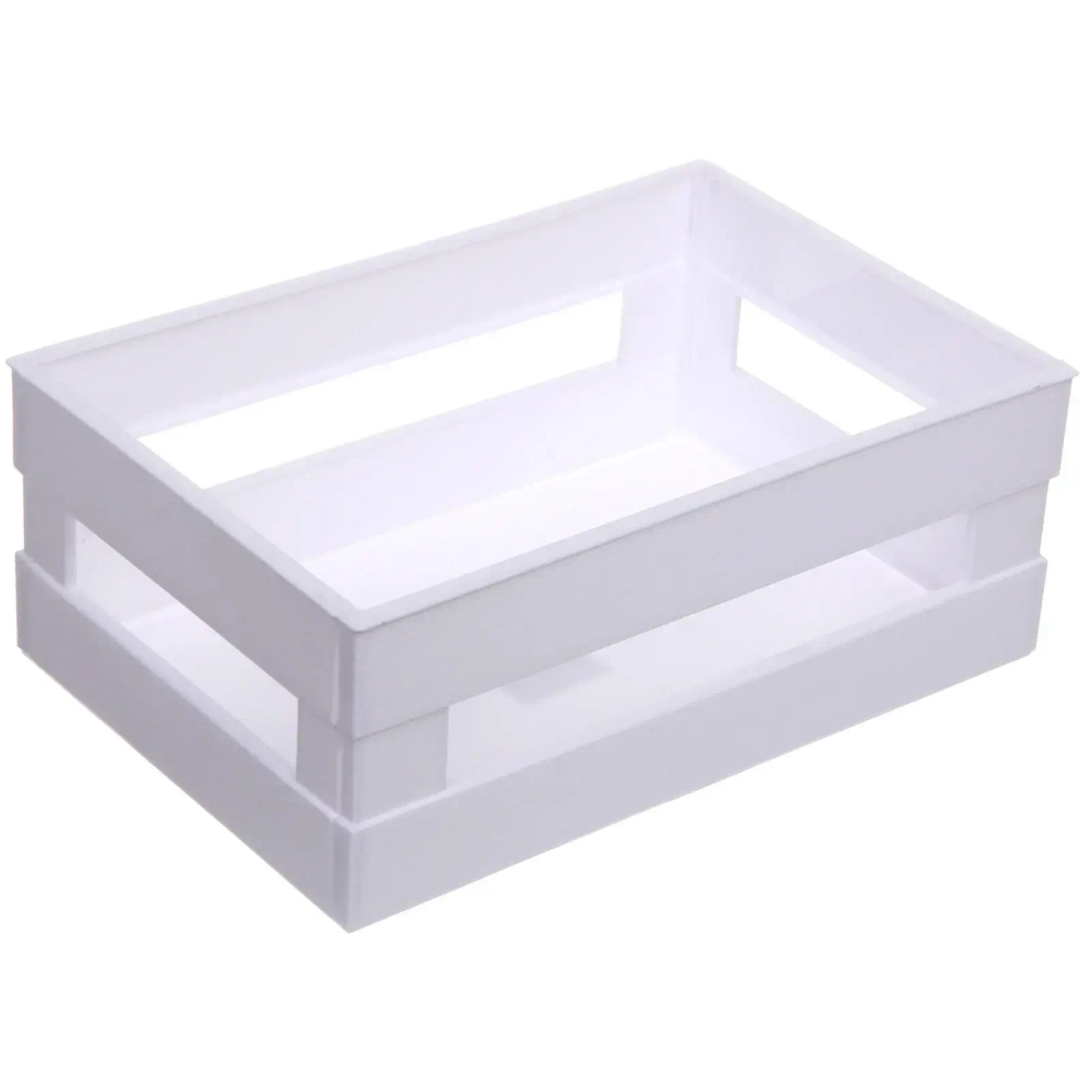 Ящик для хранения складной «ДЭСПО», цвет белый, 30*20*11.5см