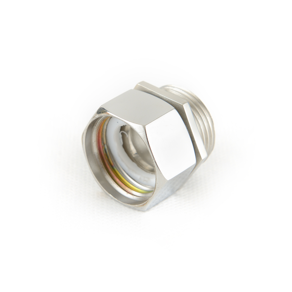 Муфта соединительная Сунержа G 3/4" н. г. / G 3/4" нар. р. (к-т) (Черный хром)