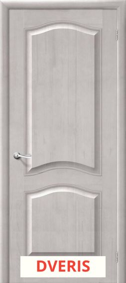 Межкомнатная дверь из массива сосны М7 ПГ (Белый воск)