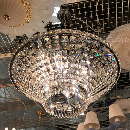 Люстра Cloyd FIALA C8 / Ø60 см - хром (арт.11454)