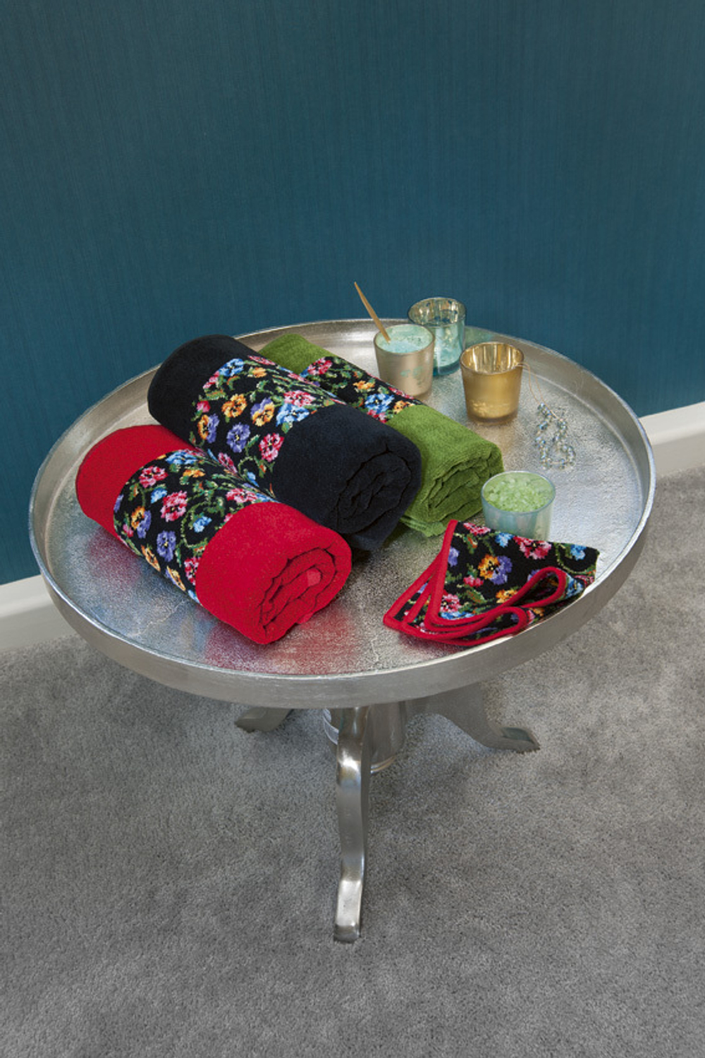 Полотенце 25x25 Feiler Fatima petit 10 schwarz Германия