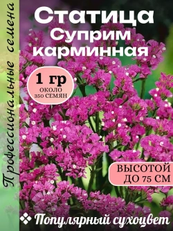 Семена Статица Суприм карминная 1 грамм