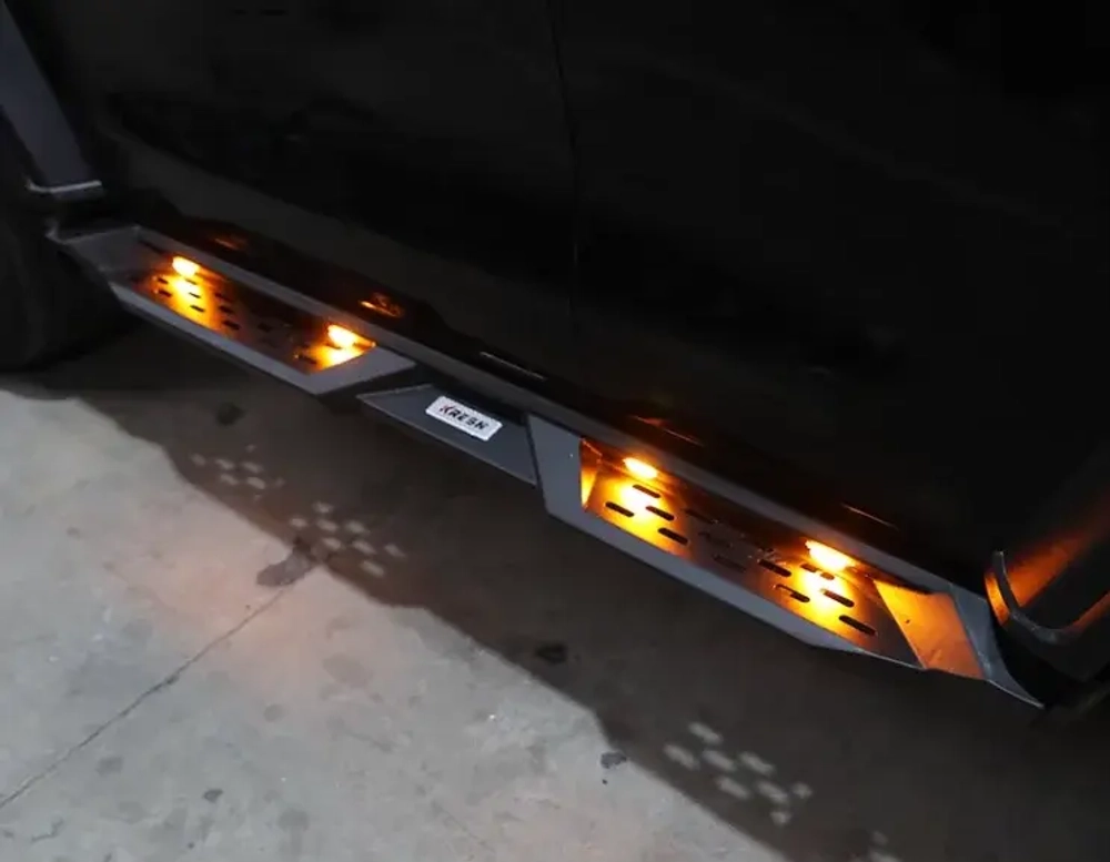 Боковые пороги для TANK 300 2021+ Танк обвес стальные пороги