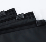 Пакет Slider 30*40 см черный матовый 70 мкм ZIP-ZIP.ru