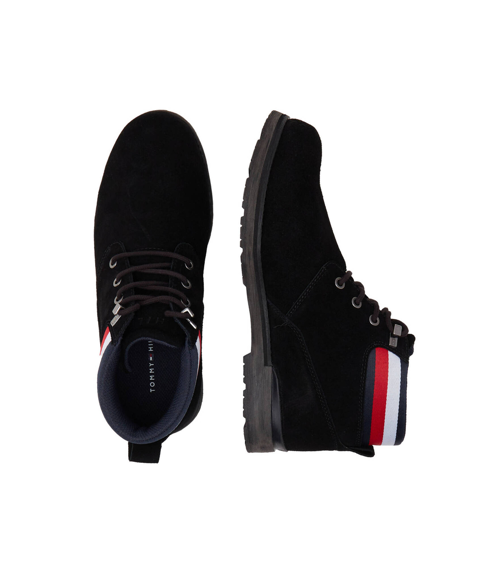 Кожаная обувь Tommy Hilfiger - черный(FM0FM04800)