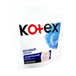 Kotex Ночные трусики, 2 шт. Котекс