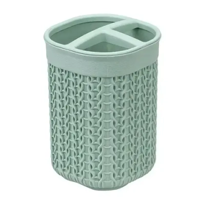 Подставка для зубных щеток ВЯЗАНИЕ Фисташковый