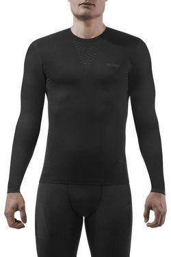 Футболка мужская для бега и спорта CEP с длинным рукавом