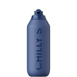 Chilly's Bottles - Спортивная бутылка Series 2 Sport 500мл синяя / артикул   B500S2SPWBLU  / GTIN 739406095708