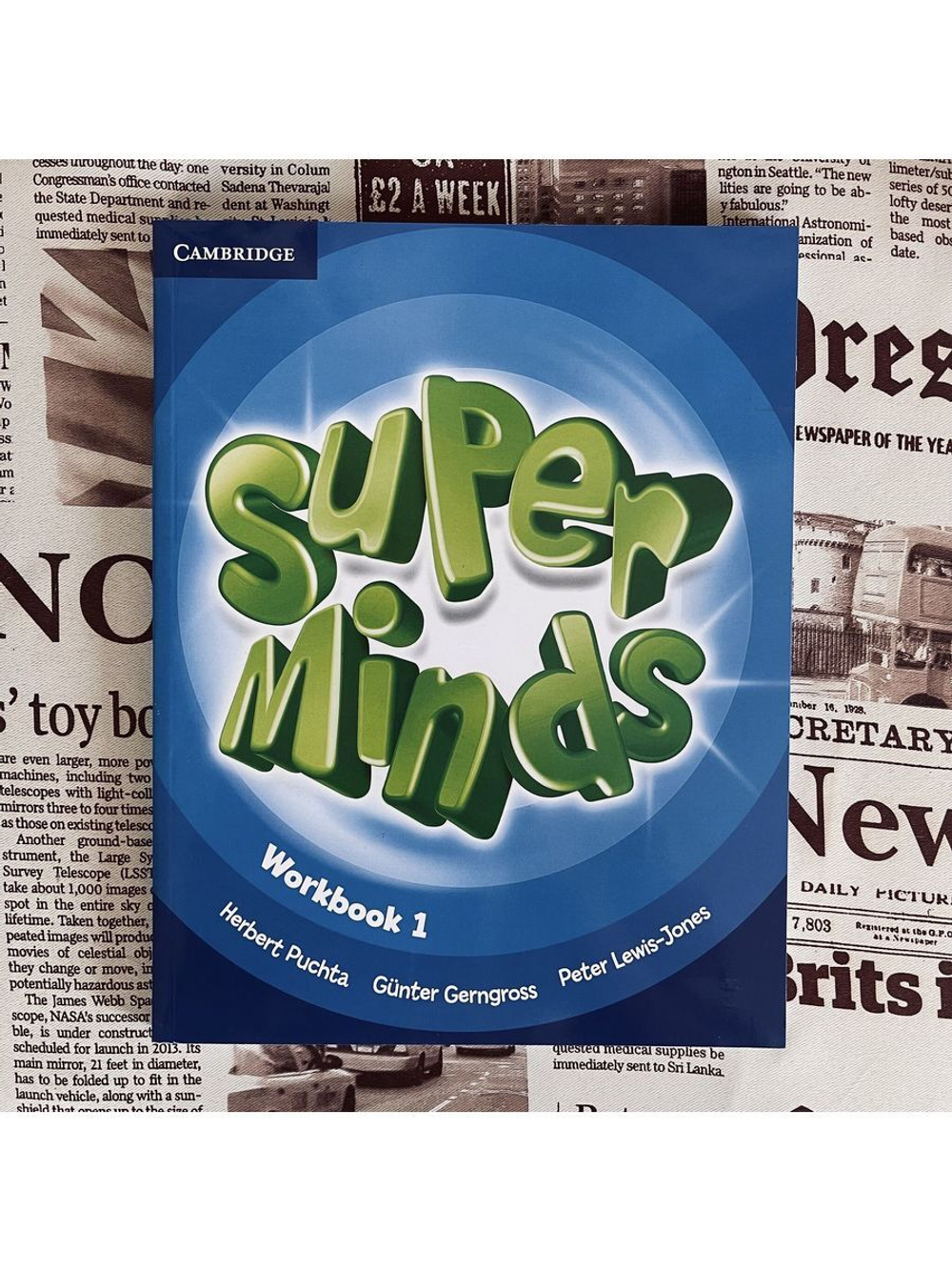 Super Minds 1. Student's Book+Workbook+CD+DVD