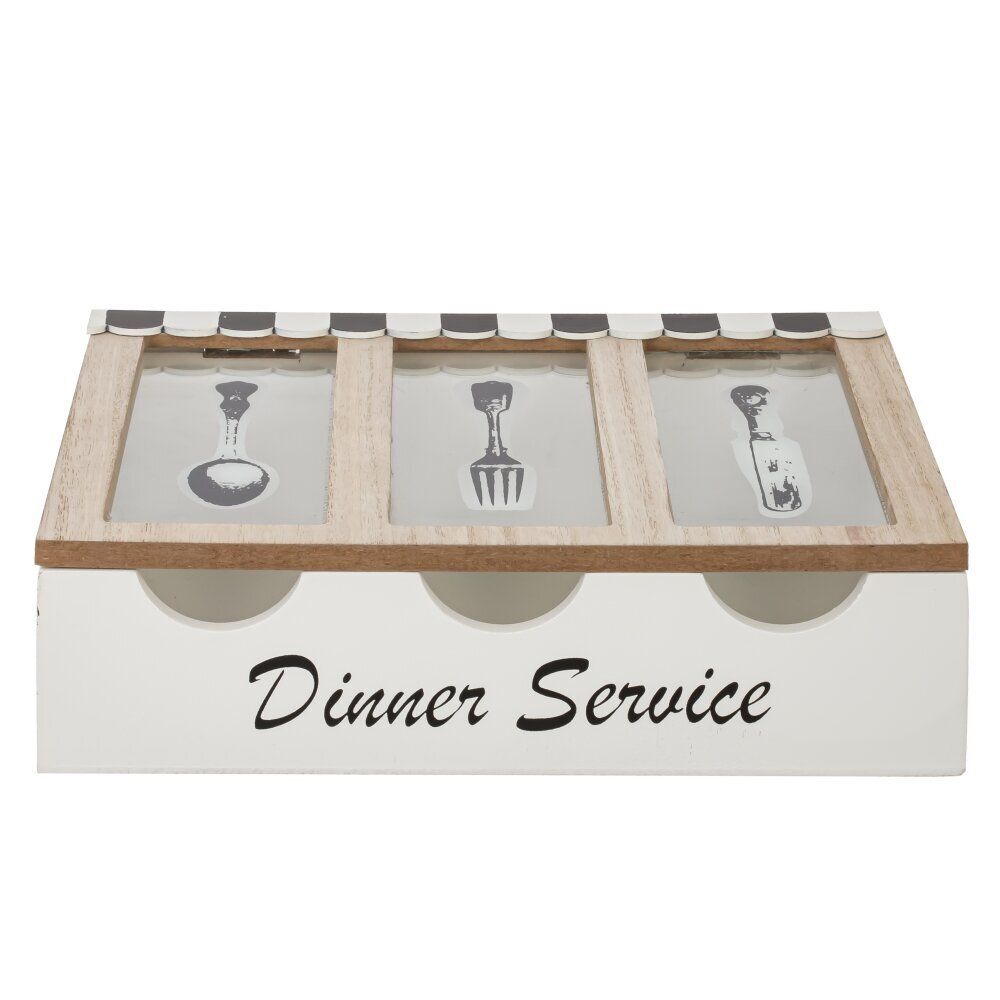 GAEM Шкатулка для столовых приборов, L26 W23 H7,5 см