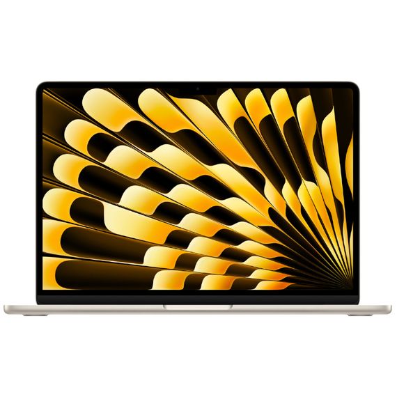 Ноутбук Apple MacBook Air 13.6&quot; (M3, 16 Gb, 256 Gb SSD) Старлайт (MC8J4)