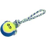 Игрушка-канат для всех пород собак «Счастливый хвост!», цвет синий/зеленый, 25*6см/95гр