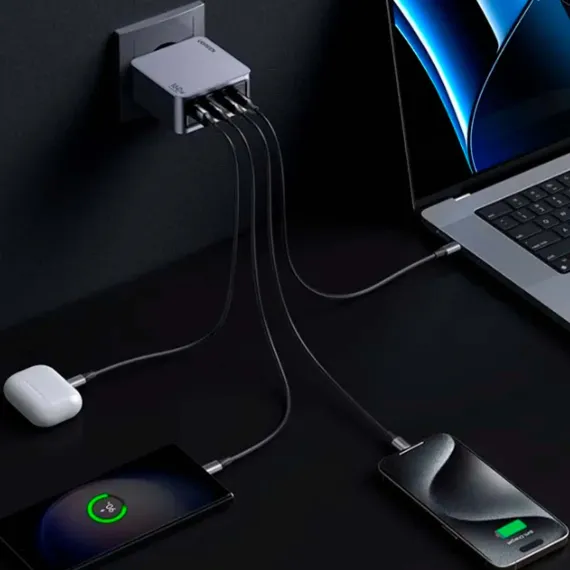 Ugreen X763 (25877) 160W + USB-C Cable Grey