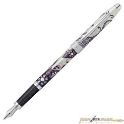 Перьевая ручка Cross Botanica Черная Примула (AT0646-5MS)