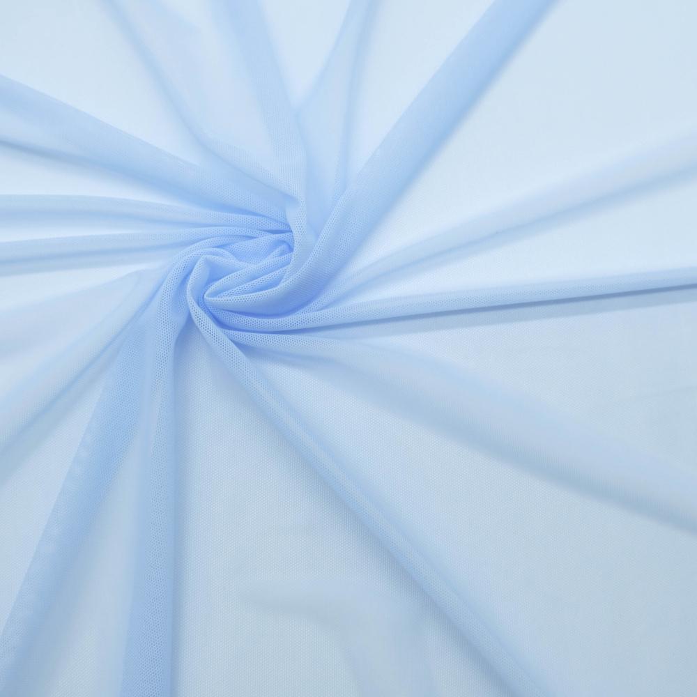 Сетка эластичная НЕБЕСНО-ГОЛУБАЯ, Турция