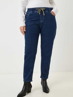 Джинсы на резинке больших размеров