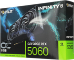 Видеокарта Palit NVIDIA  GeForce RTX 5060 PA-RTX5060 INFINITY 2 OC 8ГБ Infinity 2, GDDR7, OC,  Ret [ne75060v19p1-gb2063l]
