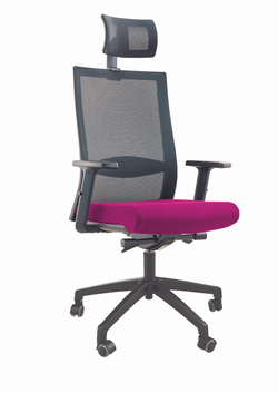 Брента/Brenta кресло операторское со спинкой-сеткой на пятилучие