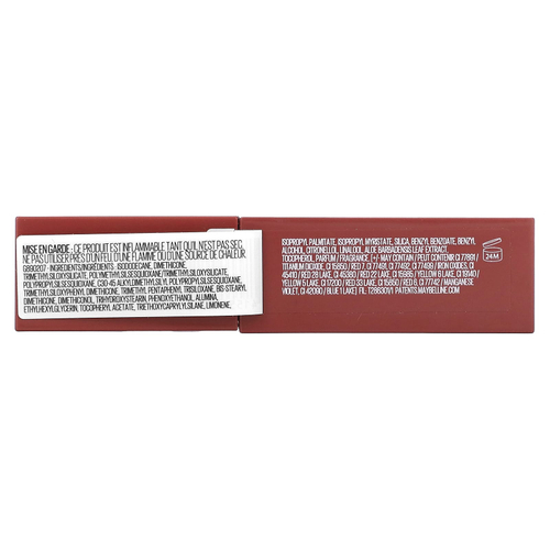 Maybelline, Super Stay, виниловые чернила, 10 красителей, 4,2 мл (0,14 жидк. унц.)