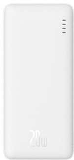 Внешний аккумулятор Baseus Airpow C+U 20W PPQD090002 10000 мАч белый