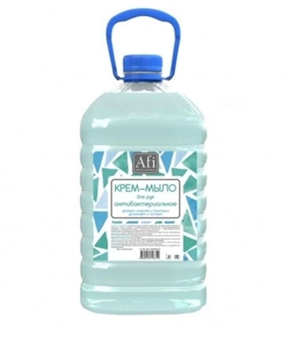 Мыло крем Afi Антибактериальное 4 л