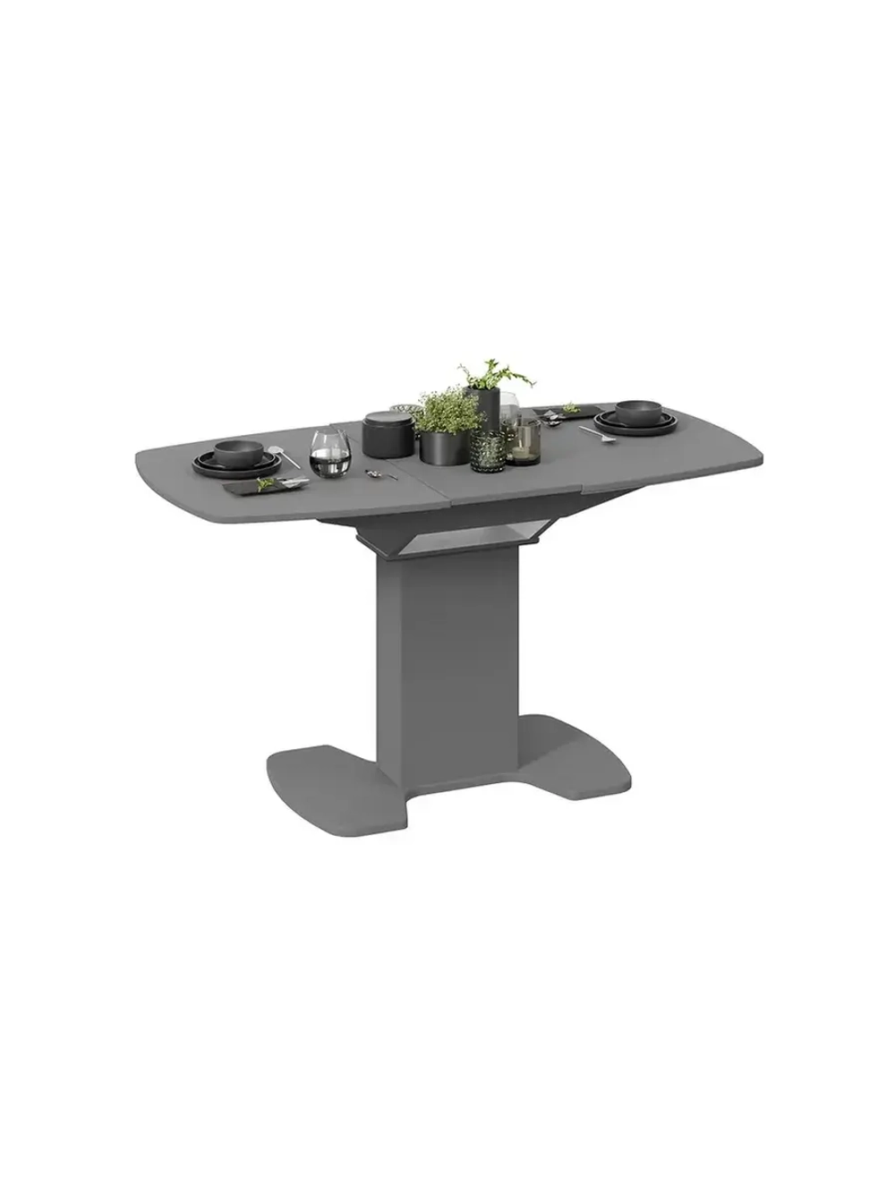 Стол кухонный обеденный раздвижной 110х75х75 см