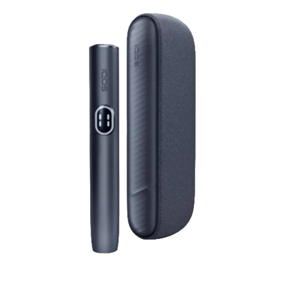 Нагреватель табака IQOS Iluma i Midnight black - полуночный чёрный купить с доставкой по Москве и России