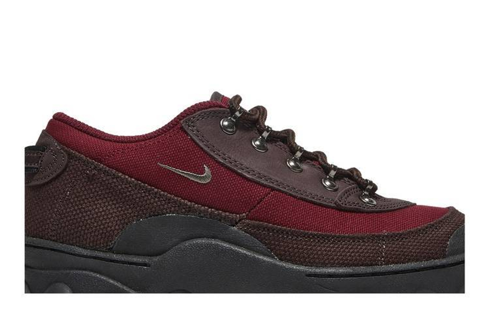 Кроссовки Nike Lahar Low "Canvas Dark Beetroot" (Женская размерная сетка)