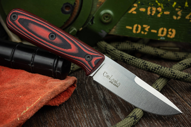 Туристический нож Colada CPM S35VN StoneWash Red