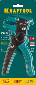 KRAFTOOL CK-6 0.2-6мм2, Автоматический стриппер (22630)