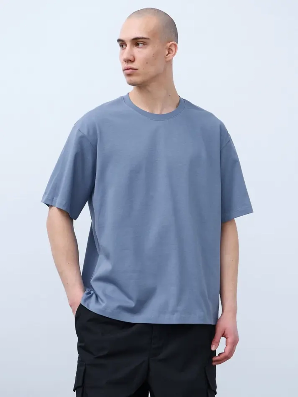 Футболка оверсайз (индиго) 230 г