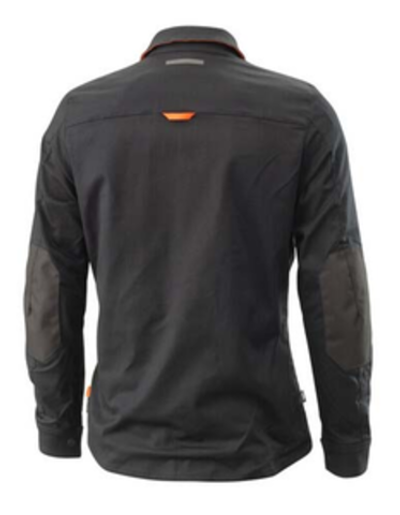 Рубашка FACTOR OVERSHIRT BLACK