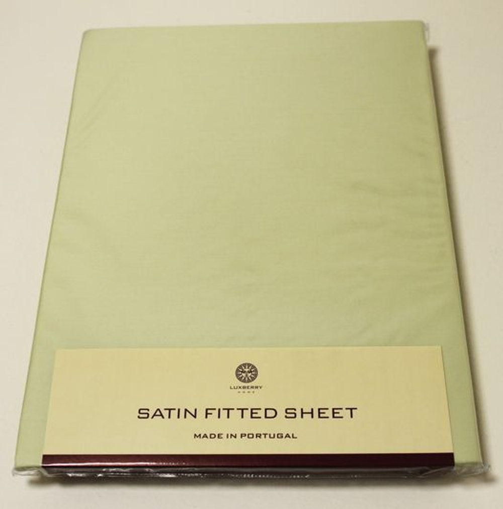Элитная простыня (SР) Гербарий зеленая от Luxberry Португалия