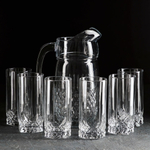Набор питьевой 7 предметов VALSE (кувшин 1340 мл + 6 стаканов 300 мл )