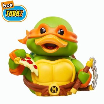 Фигурка-утка Tubbz Черепашки-ниндзя Микеланджело (коробочное издание)