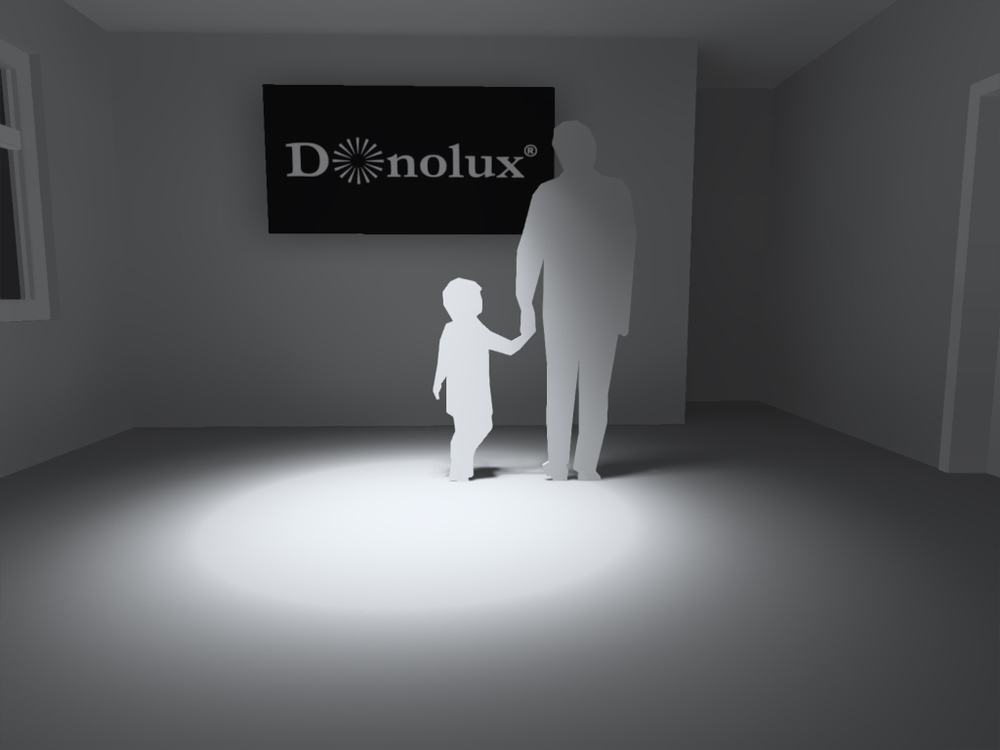 Подвесной светодиодный светильник 0, 5м 36Вт 34°