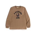 A Bathing Ape College L S Tee