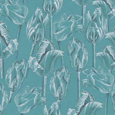 гравюра тюльпаны