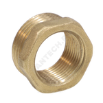 Футорка латунь Ду 10х8 (3/8"х1/4") НР/ВР VALFEX VF.581.L.038.014