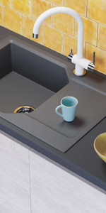 Мойка Omoikiri Yonaka 78-LB-DC Artgranit | Темный шоколад