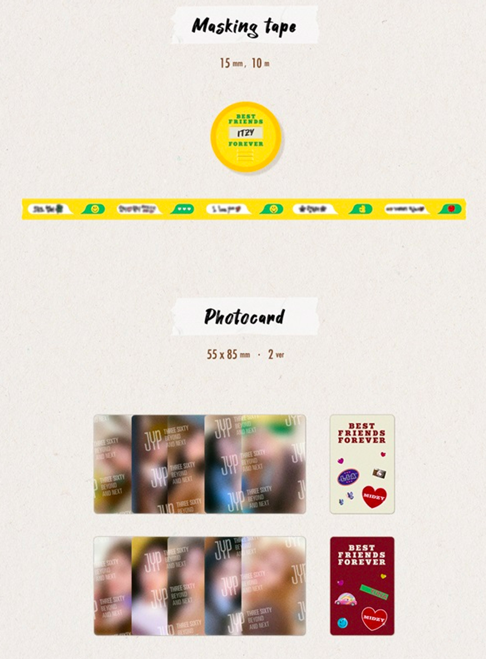 ITZY 2023 SEASON'S GREETINGS "BEST FRIENDS FOREVER"