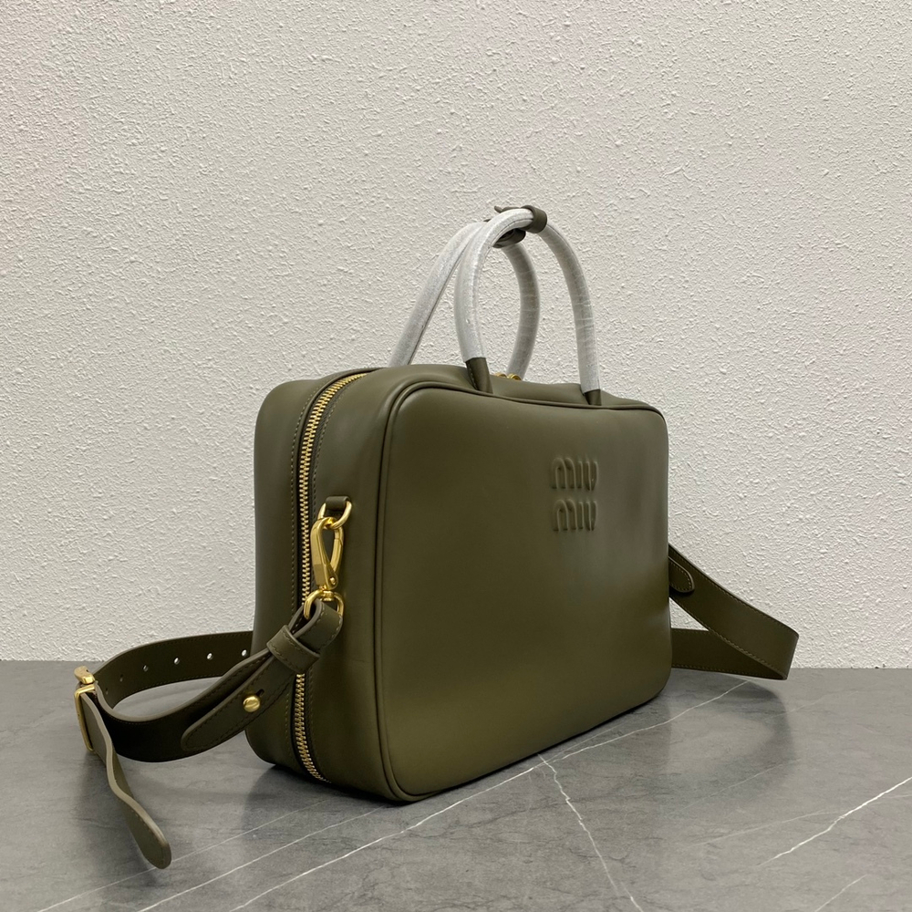 Miu Miu Leather Beau Bag 34 cm