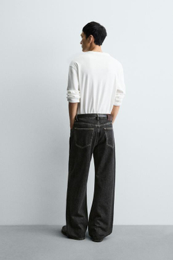 ZARA ДЖИНСЫ FLARE FIT, УГОЛЬНЫЙ